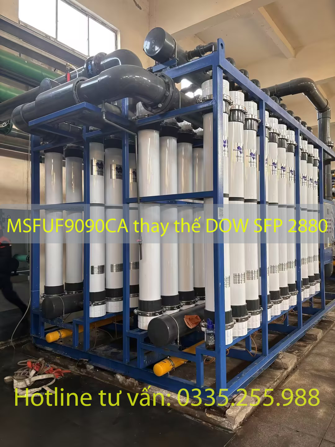 Hệ thống lọc UF công nghiệp